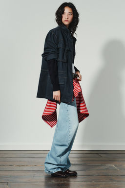 TOPSTITCHED POCKET JACKET - Zara фото 4