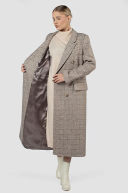 01-12048 Пальто женское демисезонное (пояс) - El podio фото 2