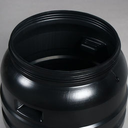 Бочка хозяйственно - бытовая, 50 л, горловина 29 см, пластиковая, с крышкой