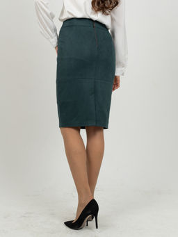 ЗАМШЕВАЯ ЮБКА - Трика фото 4