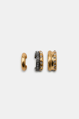 PACK 3 ANILLOS DEDOS PIE / Dorado - Zara фото 4