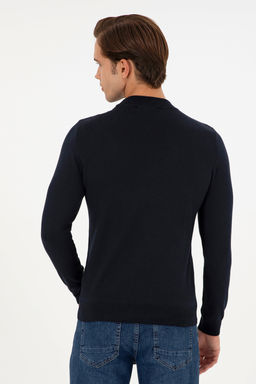 Мужской темно-синий базовый свитер Неожиданная скидка в корзине - U.s. polo assn фото 10