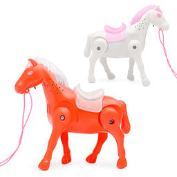 Лошадка на батарейках, в пакете