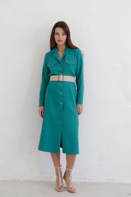 Платье-рубашка с английским воротником - Martichelli фото 62