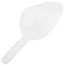 Совок для сыпучих продуктов пластмассовый, 0,6л, 30х10,5х7,5см, с мерной шкалой, цвета в ассортименте: белый, желтый (Китай) - Домашняя мода фото 10