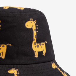 Панама детская MINAKU «Жирафик», чёрная, размер 50