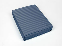 Комплект постельного белья 4249/1-БЧ 2-х сп. сатин рис. 17-4015 цв. синий 1*1