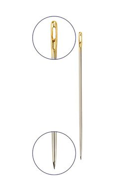 Иглы для шитья ручные Gamma N-301 для шитья №3-9 20 шт. в блистере острые