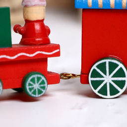 Сувенир «Новогодний поезд», 20 см