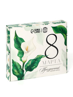 Чай подарочный 8 Марта, листовой 2 шт. ? 20 г, пакетированный 12 шт. - Фабрика счастья фото 3