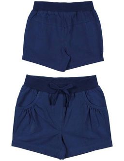 CRB wear/CK 7T102 Шорты для девочки, темно-синий/Ex.Cherubino
