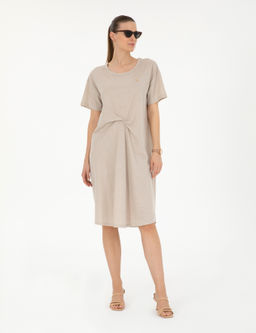 Bej Regular Fit _rme Elbise