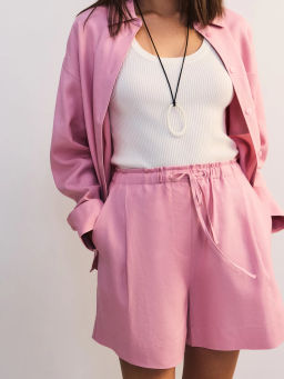 Шорты из вискозы и льна ZR2605012107-90 / Zarina