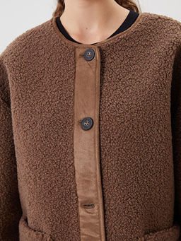 Bisiklet Yaka Kad?n Pel?? Mont