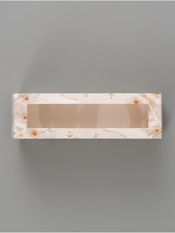 Цена за 5 шт. Коробка подарочная с окном «С любовью», 18×5.5×5.5 см, самосборная