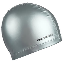 Шапочка для плавания взрослая ONLYTOP Swim «Классика», нейлон, обхват 54-60 см, МИКС