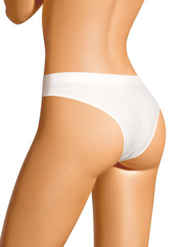 Трусы женские бразилиана Экрю - Clever wear фото 8