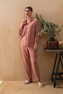 Брюки 61747-3 Бежевый