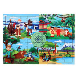 Пазл Вокруг света - Лесная мастерская фото 7