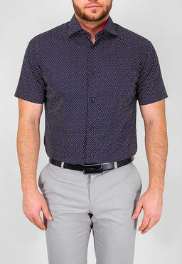 Сорочка мужская короткий рукав GREG 263/109/2188/Z/1  фото 8