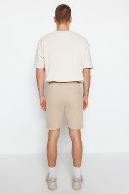 Lacivert-Bej Regular Kordonlu 2 Li Paket Sort & Bermuda TMNSS23SR00076