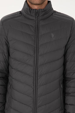 Erkek Gri Mont Sepette S_rpriz _ndirim