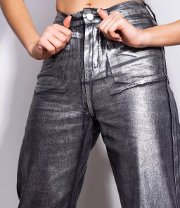 Джинсы #КТ8381, тёмно-серый