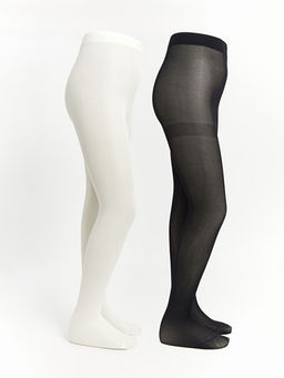 K?z ?ocuk ?nce K?lotlu ?orap 2li