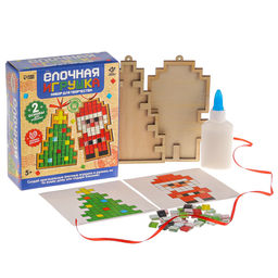 Набор для творчества «Ёлочная игрушка. Мозаика», 2 шт., керамическая