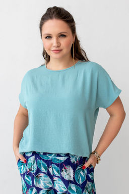 Блузка ТБ-97в бирюза - Took a look фото 3