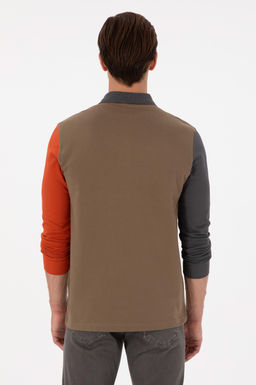 Мужской свитшот цвета хаки Неожиданная скидка в корзине - U.s. polo assn фото 5