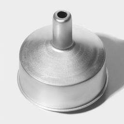 Цена за 2 шт. Фильтр-воронка для гейзерной кофеварки, d=6 см, на 3 чашки, алюминий