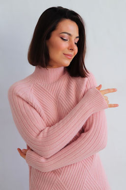 Martichelli Платье вязаное розовое  фото 21