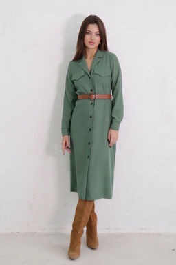 Платье-рубашка с английским воротником - Martichelli фото 245