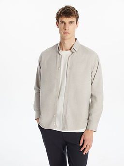 Regular Fit Uzun Kollu Erkek G?mlek