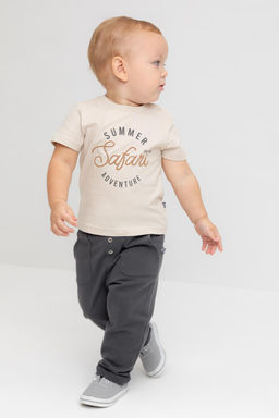 Crockid _ КР 400747/темно-серый к542 брюки д/мал яс