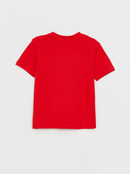 Bisiklet Yaka Bask?l? Erkek Bebek Ti??rt - Waikiki фото 2