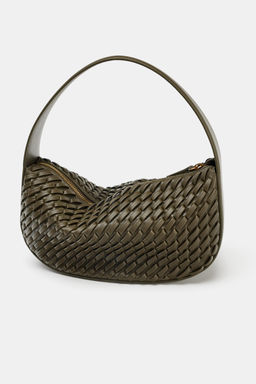 WOVEN-EFFECT HANDBAG - Zara фото 9