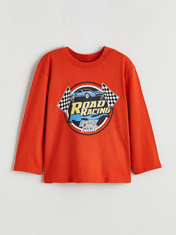 Bask?l? Erkek ?ocuk Ti??rt