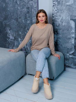 06-852 Джемпер - Вишня фото 5