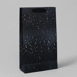 Пакет под две бутылки Black, 35 х 20 х 9 см - Дарите счастье фото 3