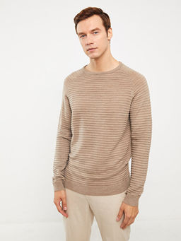 Bisiklet Yaka Erkek Triko Kazak