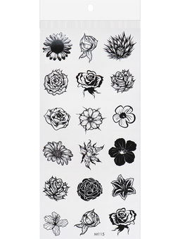 Тату переводные, в ассорт. (ТА-3346) 9*19см