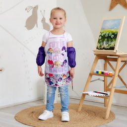 Фартук с нарукавниками детский Magic, My Little Pony, 49×39 см