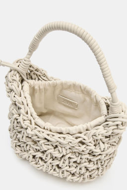 BRAIDED SHOULDER BAG