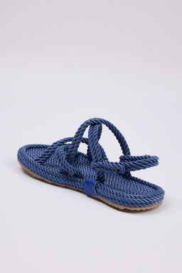 Trendyol Shoes Bej Capraz Bantl? Halat Ipli Kad?n Has?r Sandalet TAKSS25SD00056 - Trendyolmilla фото 24