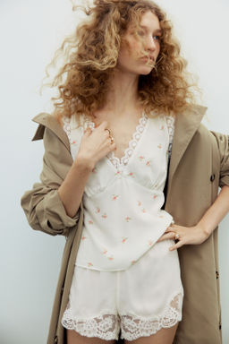 Top de viscosa con tirantes - H&m фото 2