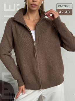 K13308 Джемпер (вязаный трикотаж) ТМ_БЕЖЕВЫЙ