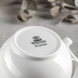 Кувшин фарфоровый Wilmax, 1.6 л, цвет белый