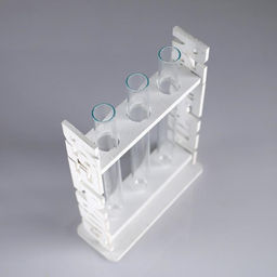 Кашпо деревянное 12.7?4.8?17.2 см с 3 колбами Для тебя, белый Дарим Красиво фото 2